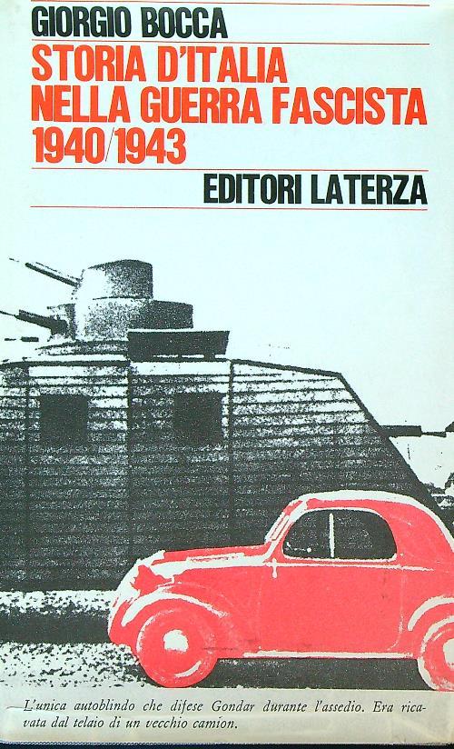 Storia d'Italia nella guerra fascista 1940/1943