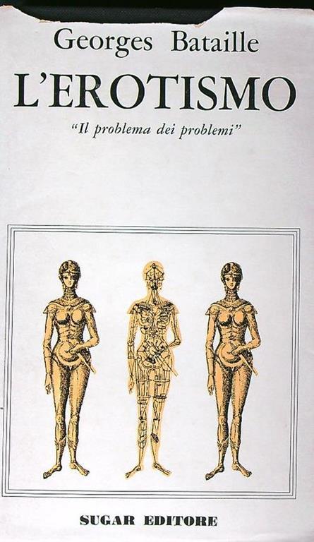 L' erotismo - Georges Bataille - copertina
