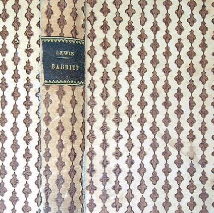 Babbitt - Sinclair Lewis - copertina