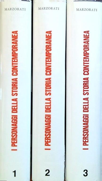 I personaggi della storia contemporanea. 3 Volumi - Romain H. Rainero - copertina