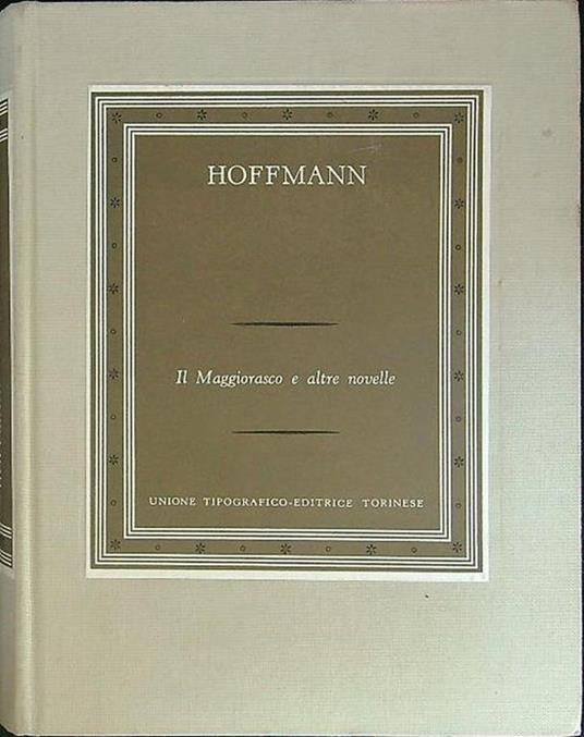 Il  maggiorasco e altre novelle - copertina