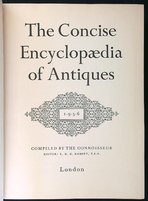 The Concise Encyclopedia of Antiques