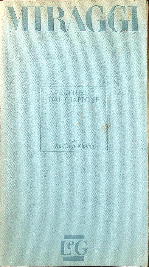 Lettere dal giappone