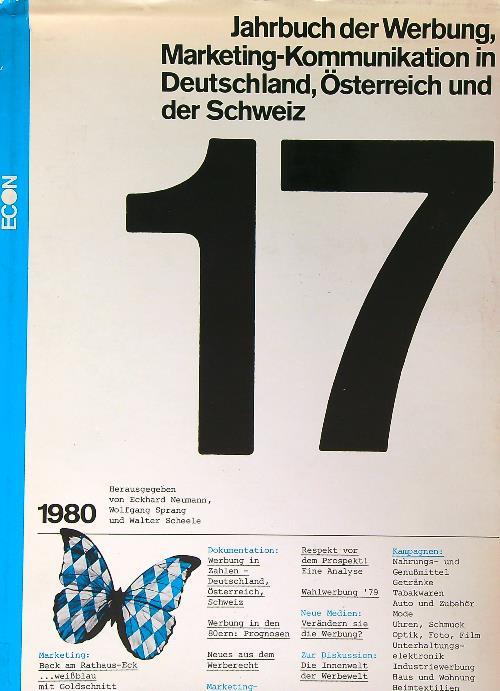 Jahrbuch der Werbung 17/1980