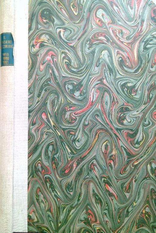 Il pensiero mazziniano. Dal n. 1/15 Gennaio 1959 al n. 12/15 Dicembre 1961 - copertina