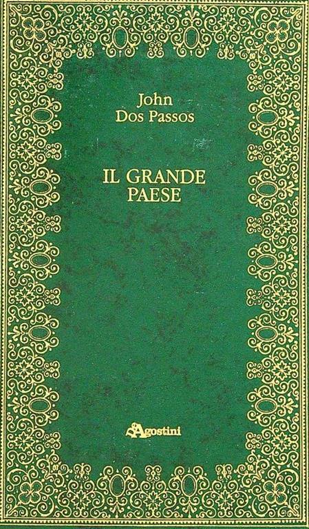 Il grande paese - John Dos Passos - copertina