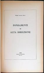 Fondamenti di alta direzione
