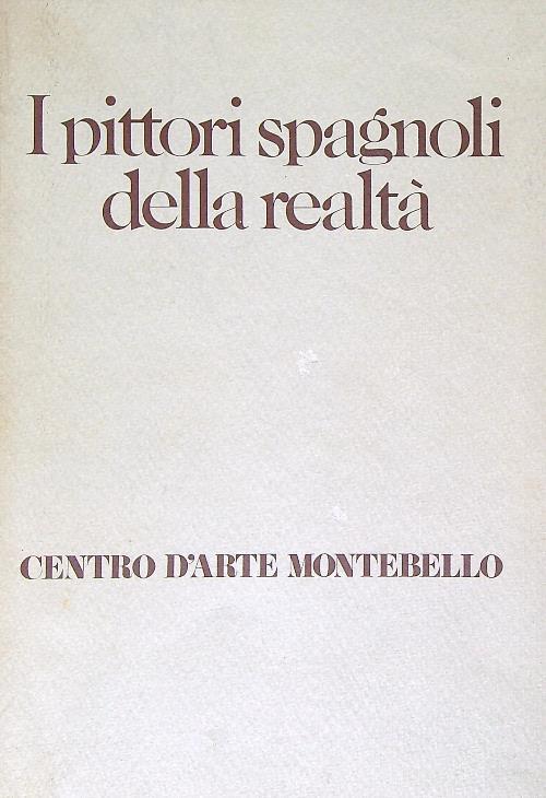 I pittori spagnoli della realtà