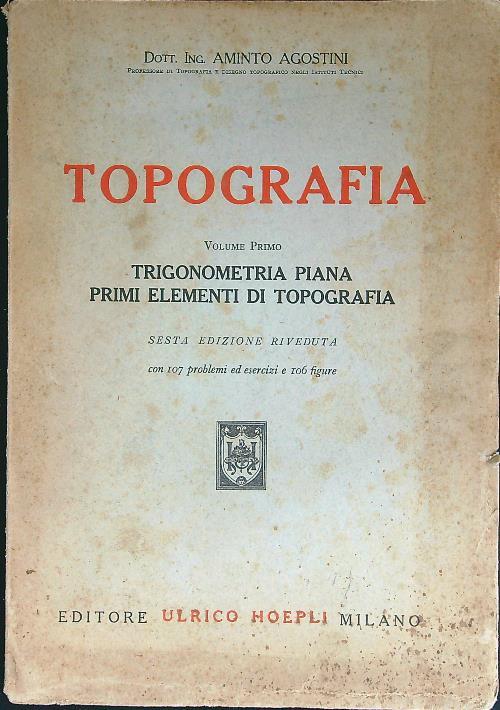 Topografia vol. I