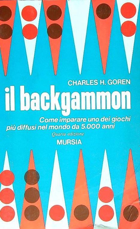 Il backgammon - Charles H. Goren - copertina