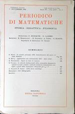 Periodico di matematiche n. 5/Novembre 1934