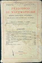 Periodico di matematiche n. 4/Luglio 1925