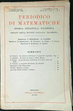 Periodico di matematiche n. 1/Gennaio 1925