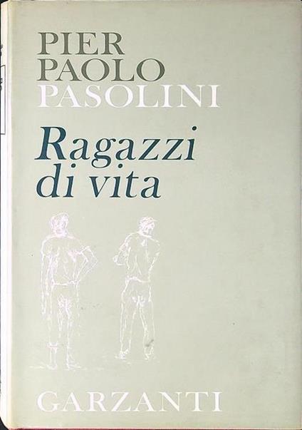 Ragazzi di vita - Pier Paolo Pasolini - copertina
