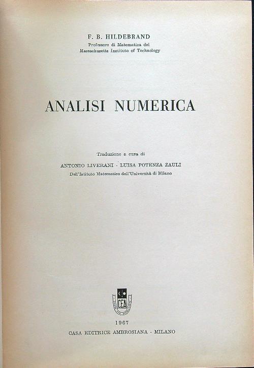 Analisi numerica