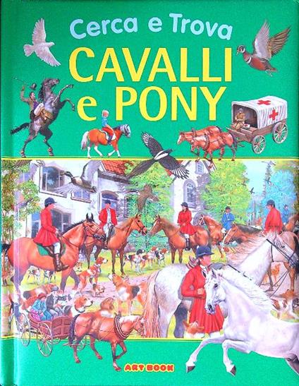 Cavalli e Pony. Cerca e trova - copertina