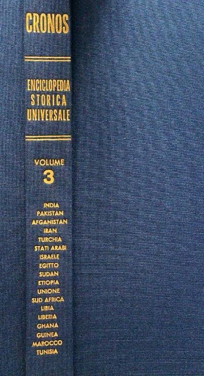 Cronos Enciclopedia storica universale vol 3 - 16 fascicoli - copertina
