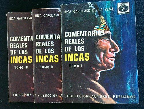 Comentarios reales de los Incas 3vv