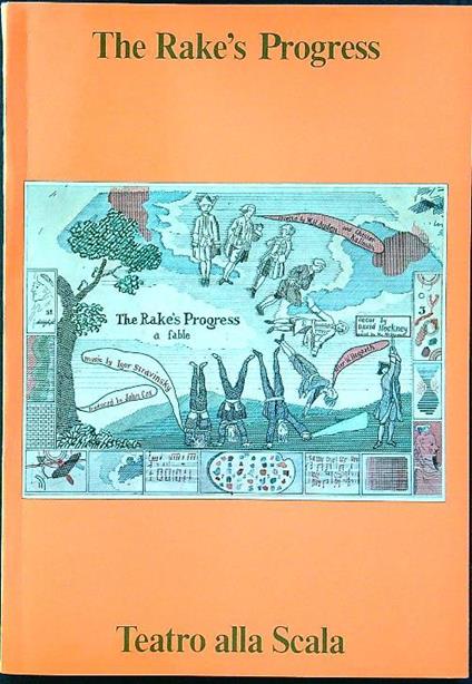 Teatro alla Scala stagione lirica 1979/80 The rakès progress - copertina