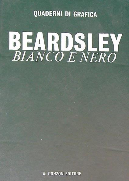 Aubrey Beardsley. Bianco e nero - copertina