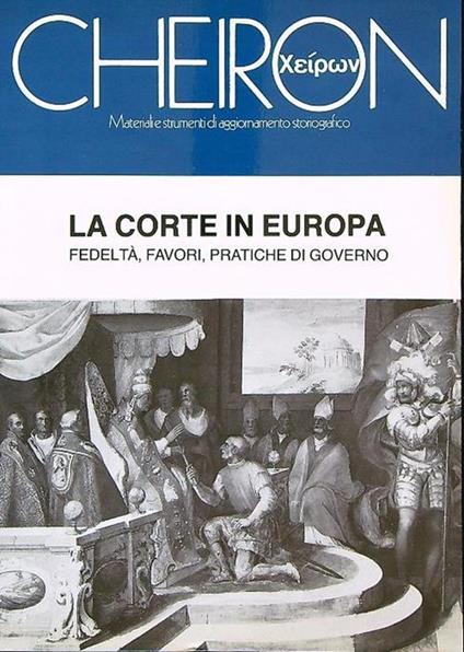 La corte in europa - Marco Cattini - copertina