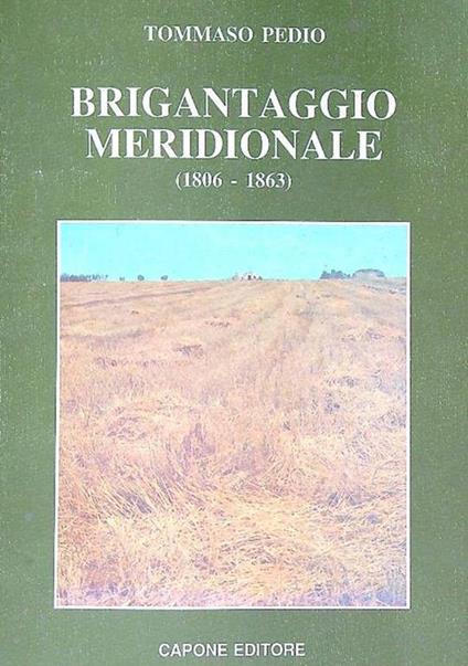 Brigantaggio meridionale - Tommaso Pedio - copertina