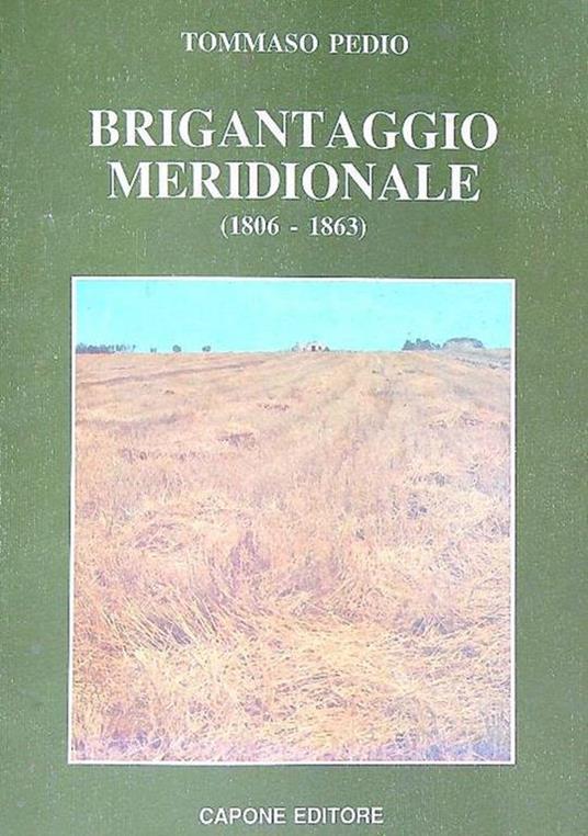 Brigantaggio meridionale - Tommaso Pedio - copertina