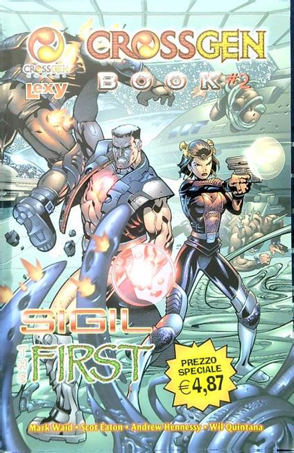 Crossgen book N. 2 - copertina