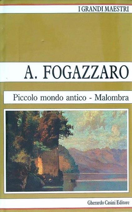 Piccolo Mondo Antico - Malombra - copertina