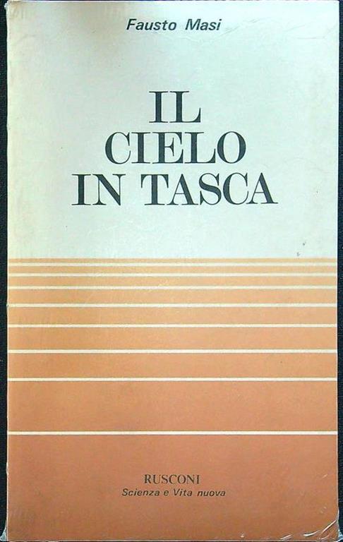 Il cielo in tasca - Fausto Masi - copertina
