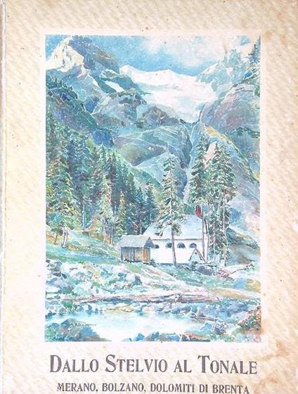 Dallo Stelvio al Tonale. Merano, Bolzano, Dolomiti di Brenta - Manlio Besozzi - copertina