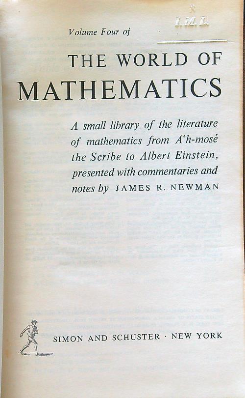 The world of mathematics vol. IV