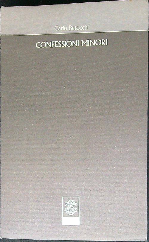Confessioni minori