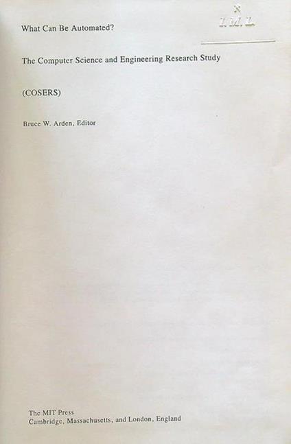 What can be automated? - copertina