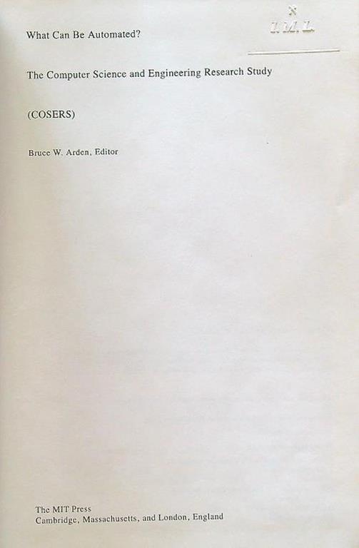 What can be automated? - copertina