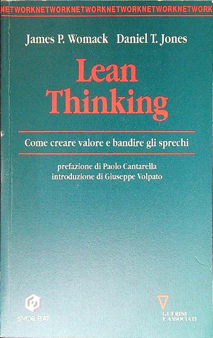 Lean thinking. Come creare valore e bandire gli sprechi - James P. Womack - copertina