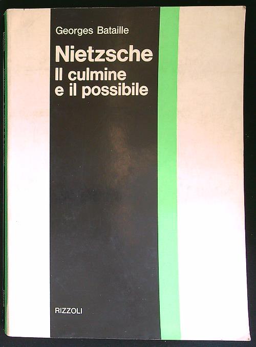 Nietzsche. Il culmine e il possibile