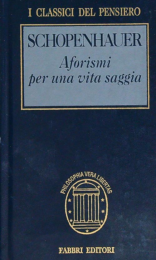 Aforismi per una vita saggia