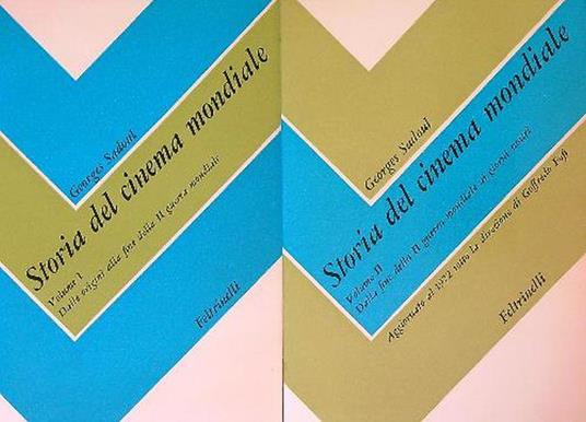 Storia del cinema mondiale. 2vv - Georges Sadoul - copertina