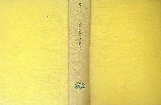 Da Hegel a Nietzsche - Karl Lowith - copertina