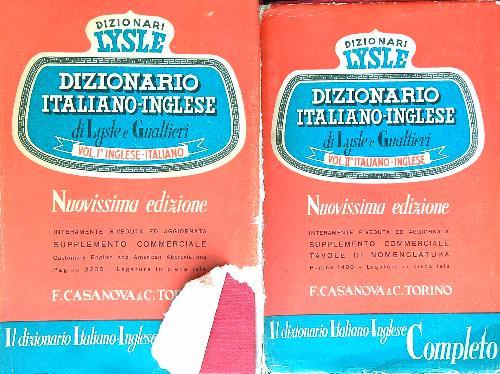 Nuovo dizionario moderno delle lingue italiana e inglese. 2vv