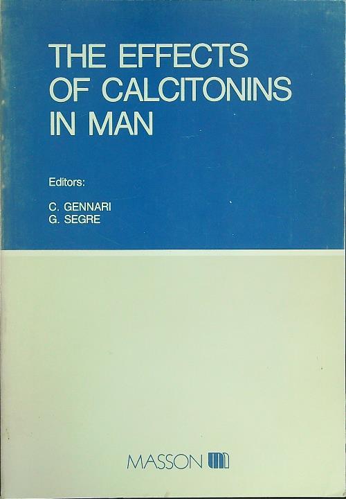 The  effects of calcitonins in man