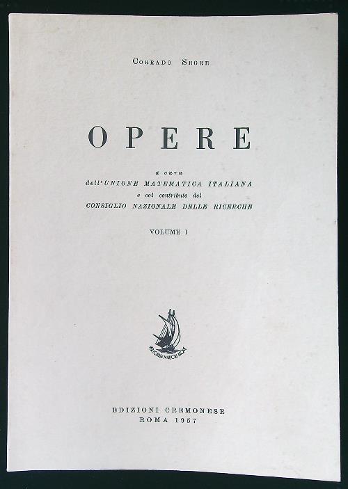 Opere vol. 1