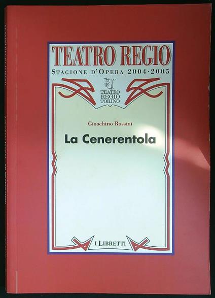 La Cenerentola - Gioacchino Rossini - copertina