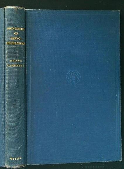 Principles of Servomechanisms - copertina