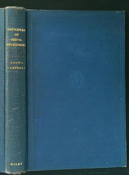 Principles of Servomechanisms - copertina
