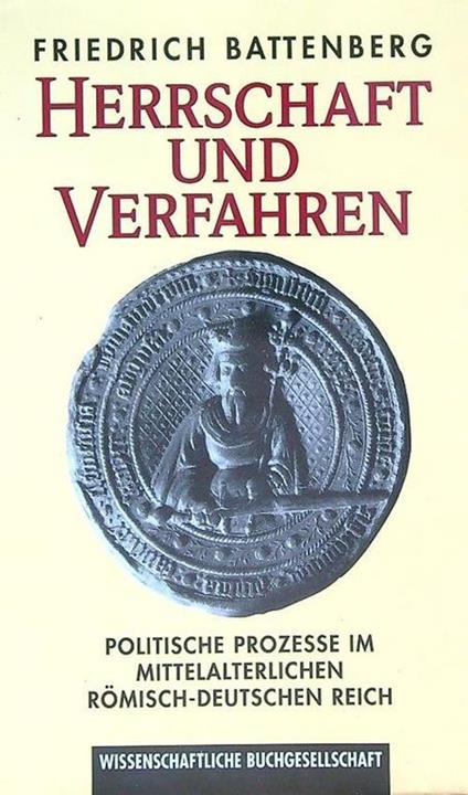 Herrschaft und Verfahren - Friedrich Battenberg - copertina