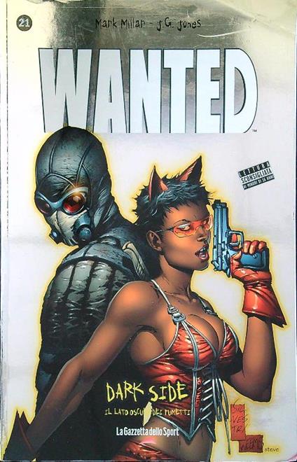 Wanted - Dark side - Millar - copertina