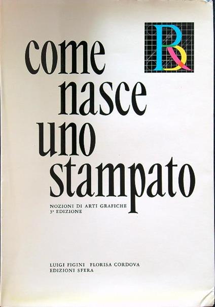 Come nasce uno stampato - Luigi Figini - copertina