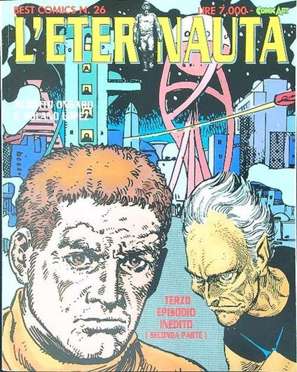 L' eternauta Terzo episodio inedito Seconda parte - copertina